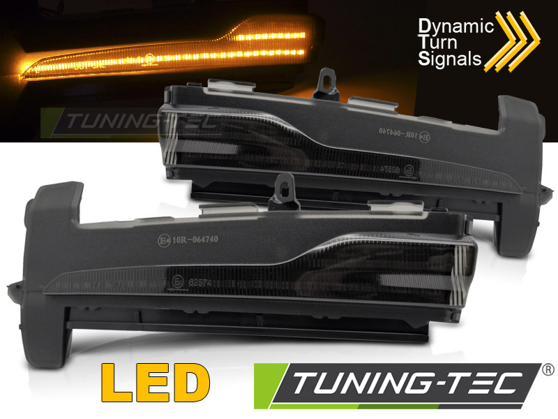 Knipperlichten spiegel geschikt voor Volvo XC60 2014-2017 facelift - LED - smoke