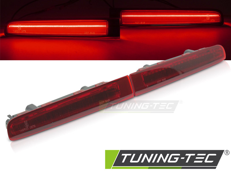 Remlicht - voor VW T5 2003-2015 / T6 2015-2019 dubbele deur - LED - rood