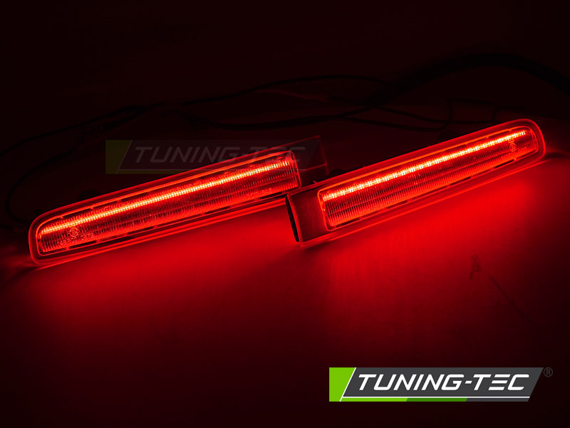 Remlicht - voor VW T5 2003-2015 / T6 2015-2019 dubbele deur - LED - rood