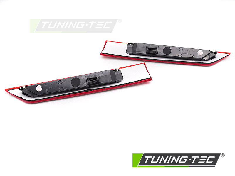 Remlicht - Ford Transit / Tourneo custom 2012-2023 - LED - rood