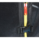 Trampoline - 244 cm - met ladder & veiligheidsnet - blauw