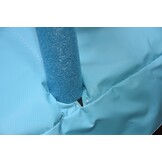 Trampoline - 244 cm - met ladder & veiligheidsnet - blauw