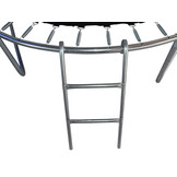Trampoline - 305 cm - met veiligheidsnet & ladder - lichtblauw
