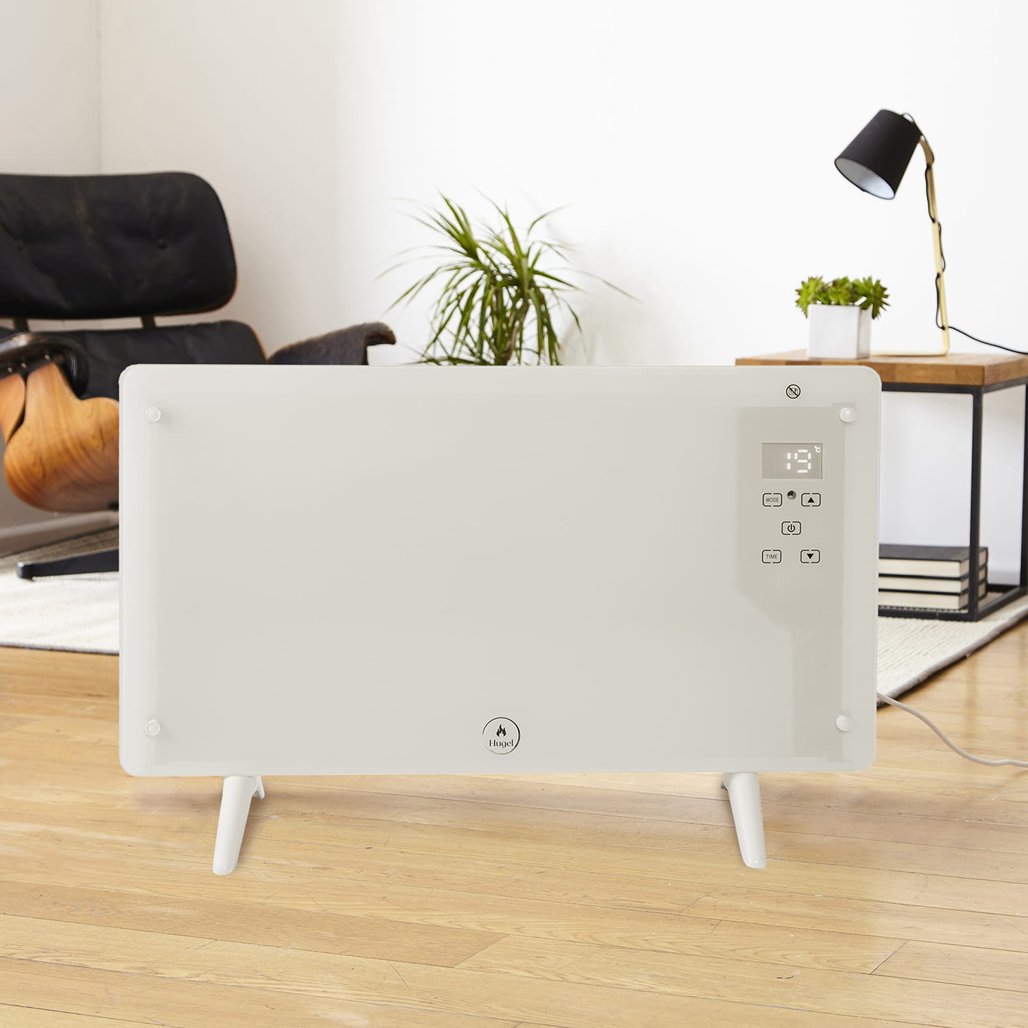 Elektrische wandkachel - 2000W - Wit