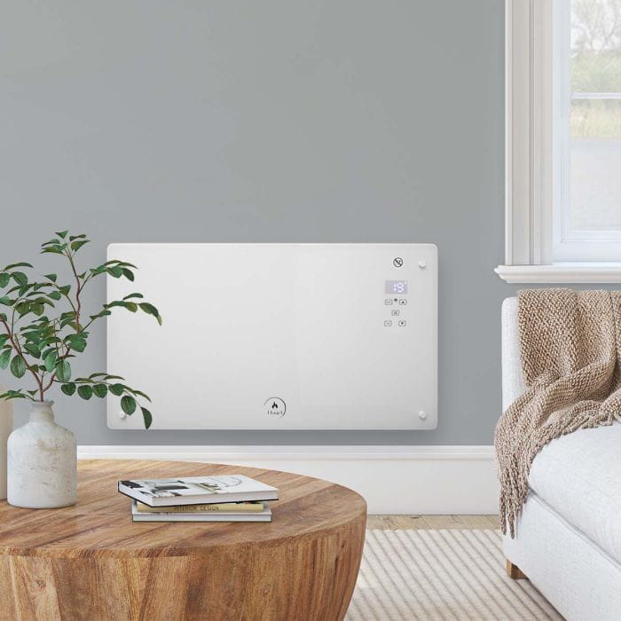 Elektrische wandkachel - 2000W - Wit