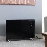 Glaspaneelverwarming - 2000W - zwart - eco