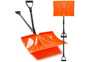 Opvouwbare sneeuwschep oranje