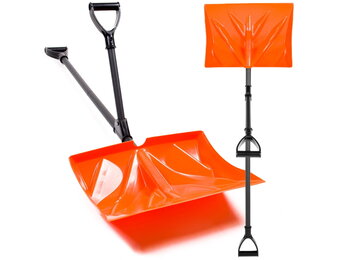 Opvouwbare sneeuwschep oranje