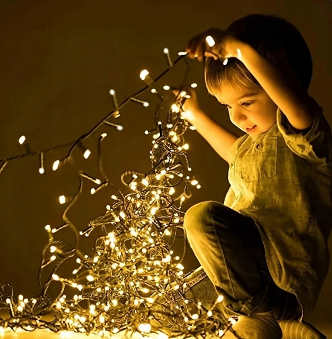 Kerstverlichting warm wit 1000 leds - 68m