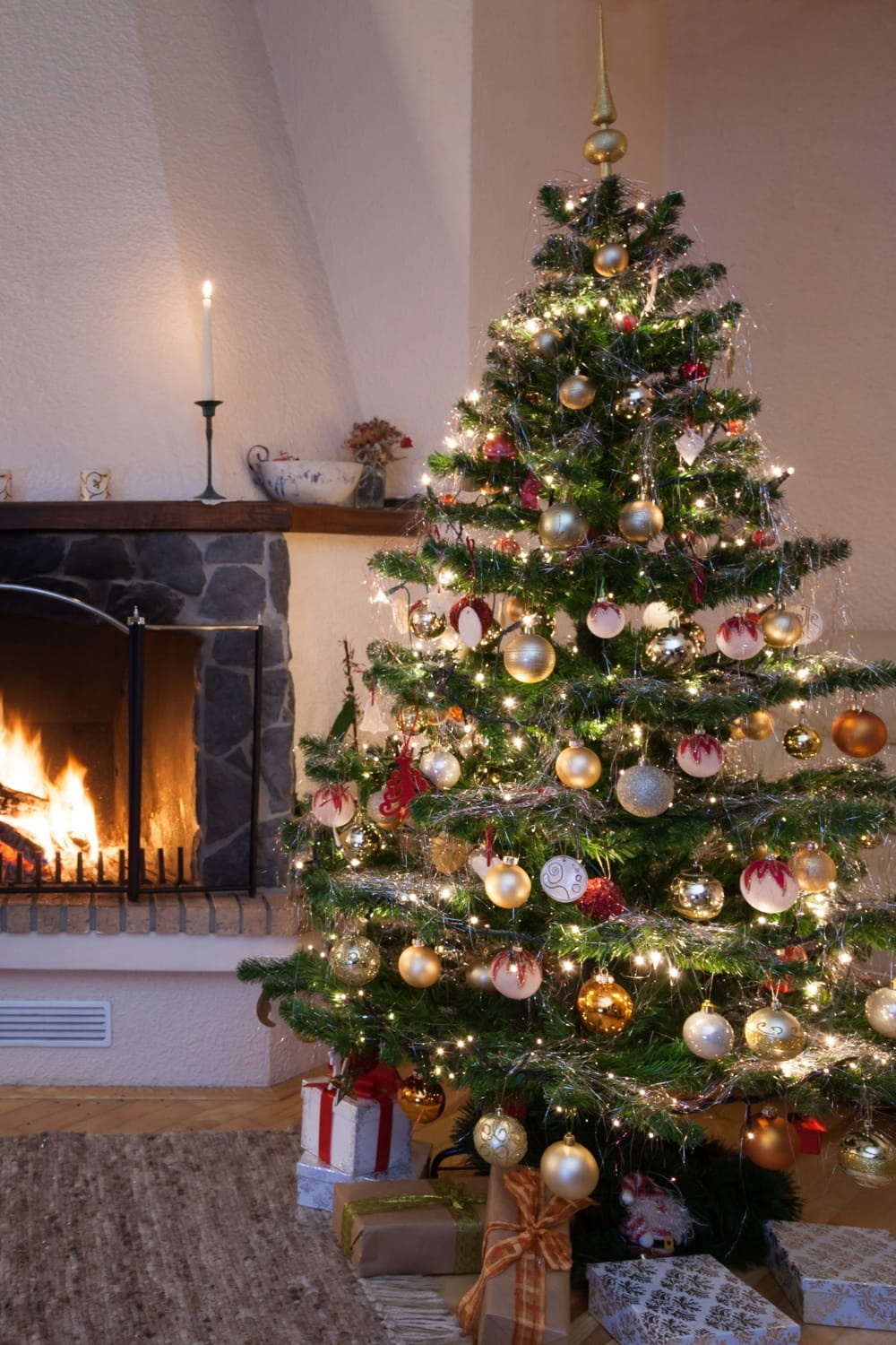 Kerstverlichting warm wit 1000 leds - 68m