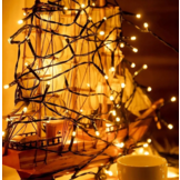 Kerstverlichting warm wit 1000 leds - 68m