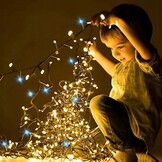 Led kerstverlichting warm en koud wit - 1000 LED's - 68 meter