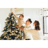 Led kerstverlichting warm en koud wit - 1000 LED's - 68 meter