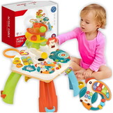 Activiteitentafel baby - Interactief - Sensorisch - Educatief - 40 x 44 x 51 cm