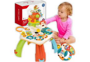 Activiteitentafel baby - Interactief - Sensorisch - Educatief - 40 x 44 x 51 cm