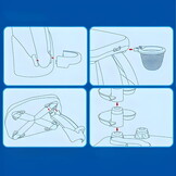 Activiteitentafel baby - Interactief - Sensorisch - Educatief - 40 x 44 x 51 cm