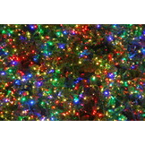 Kerstverlichting led veelkleurig 1000 lampjes - 68 m.