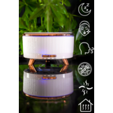 Aromadiffuser - luchtbevochtiger - wit - 17x10cm