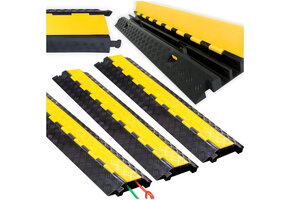 Kabelbrug 2-kanaals - 100x25cm - 3 st - 7000 kg