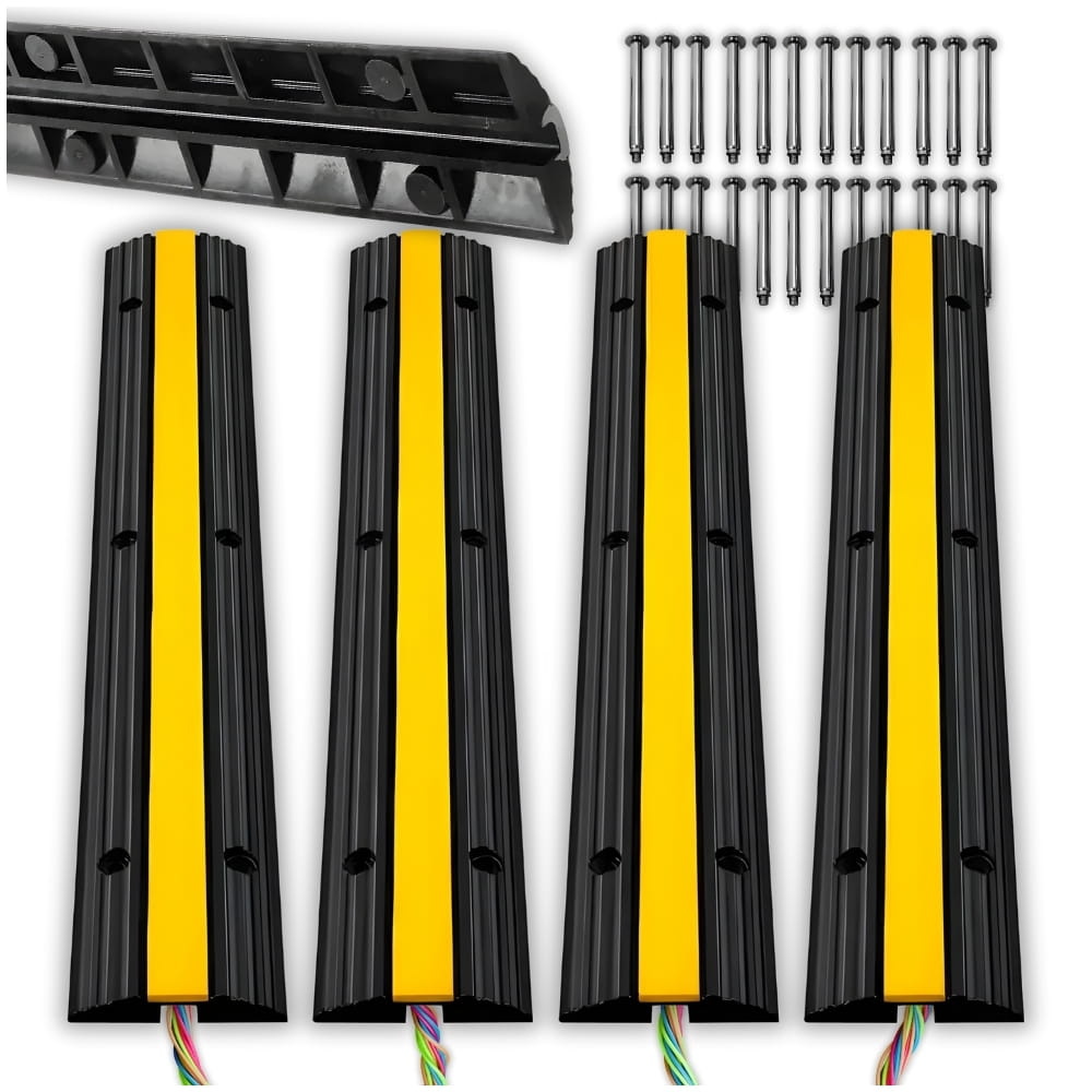 Kabelbrug - 1 kanaal - 102x15cm - 4 st. - 8000 kg
