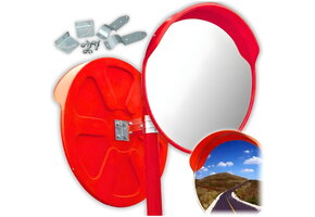 Verkeersspiegel 60cm - magazijn spiegel - oranje