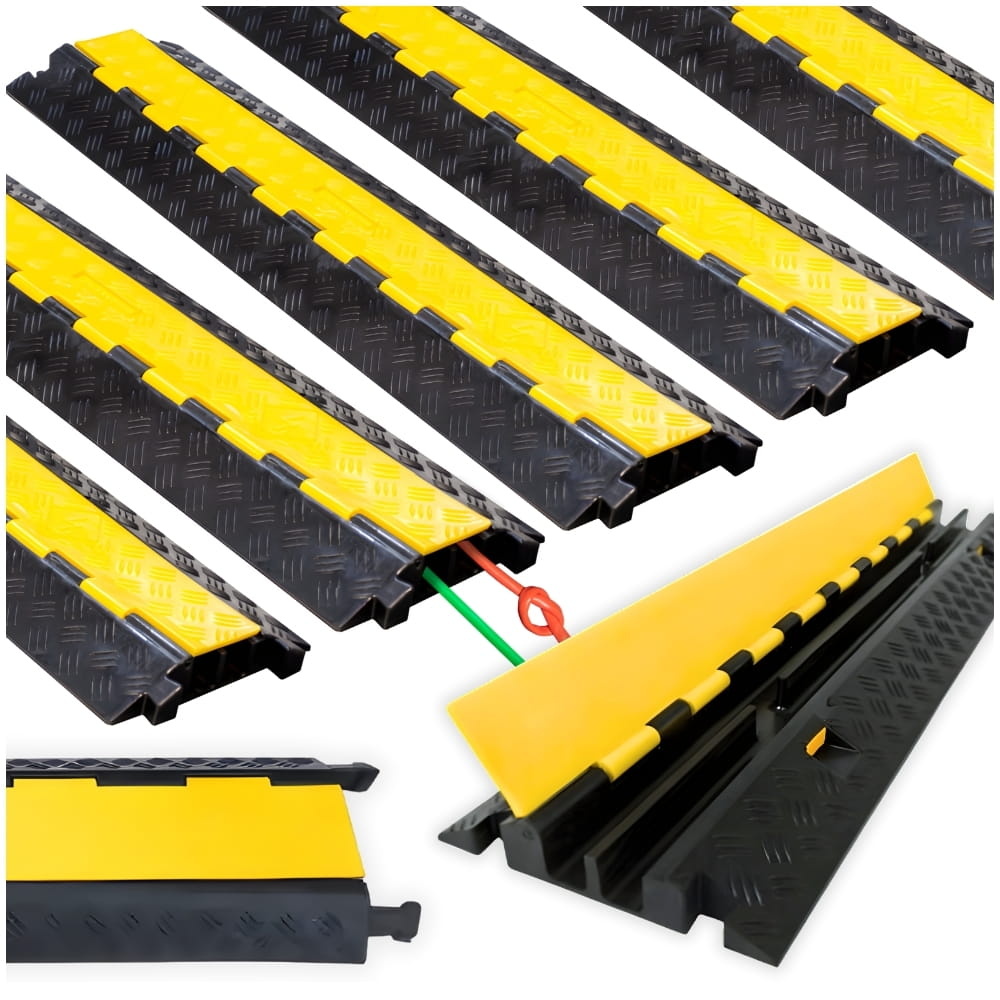 Kabelbrug - 2-kanaals - 100x25cm - 5 st. - 7000 kg