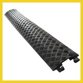 Kabelbrug - 100x13x1cm - 3 stuks - zwart - 2000 kg