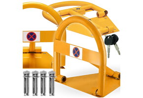 Parkeerbeugel 41 cm - Opvouwbaar - geel