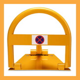Parkeerbeugel 41 cm - Opvouwbaar - geel