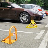 Parkeerbeugel 41 cm - Opvouwbaar - geel