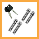 Parkeerbeugel 41 cm - Opvouwbaar - geel