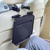 Autostoel bureau - Laptoptafel auto - zwart