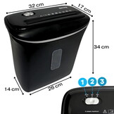 Papierversnipperaar P4 - Automatisch - Kantoor