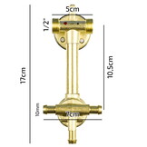 Inbouw douchekraan - 3 functies - Ventiel 105 mm