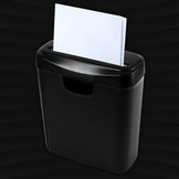 Automatische papierversnipperaar P2 - 10 liter - zwart