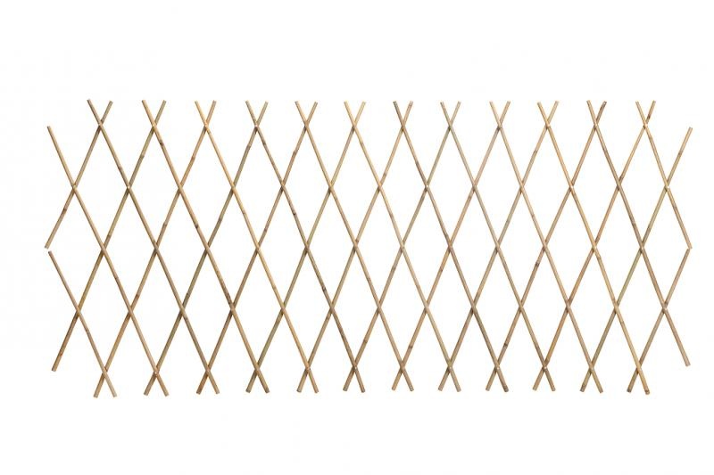 Bamboe tuinscherm - Uitschuifbaar - 200x200x16/18mm