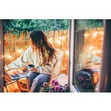 Bamboemat 200x500 cm - Bamboe - 12 mm