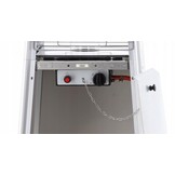 Terrasverwarmer gas roestvrijstaal - 227cm