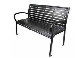 Tuinbank donkerbruin - 125x60x80cm