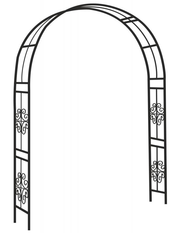 Tuinpergola - 118 x 24 x 220cm