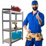 Stellingkast 180x90x40 - Draagvermogen: 175 kg