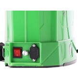 Rugspuit met accu 10 liter - Zwart - Kunststof - 40x20x50cm