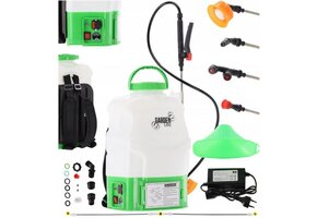 Rugspuit met accu - 16 liter - accu aangedreven