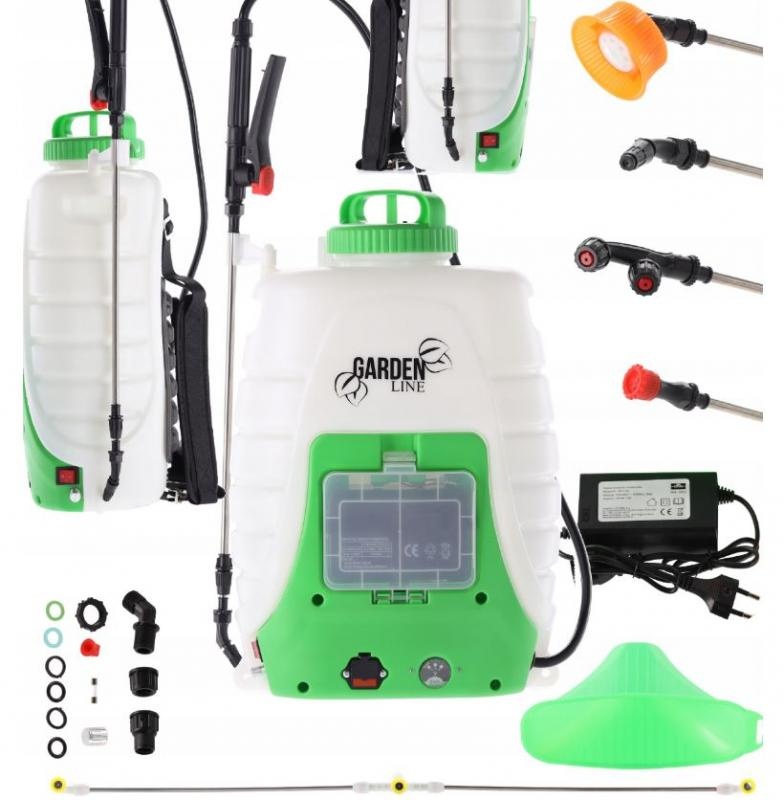 Rugspuit met accu - 18 liter - accu