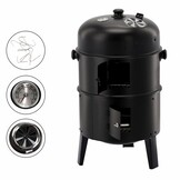 Multifunctionele barbecue - 3-in-1 - 44x53x80 cm