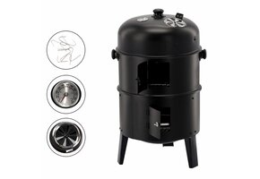Multifunctionele barbecue - 3-in-1 - 44x53x80 cm