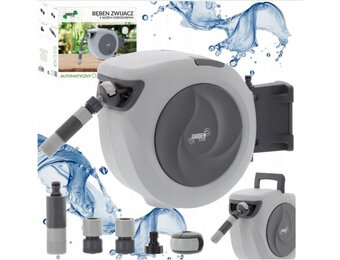 Tuinslanghaspel - 30 meter - automatisch - slang