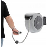 Tuinslanghaspel automatisch 20m - Slang - Automatisch oprolsysteem - 20m - 20x45x35cm