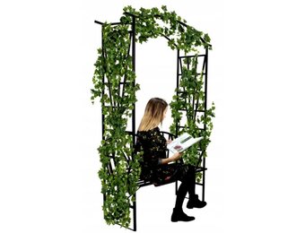 Tuinpergola met bank - 110x50x206cm