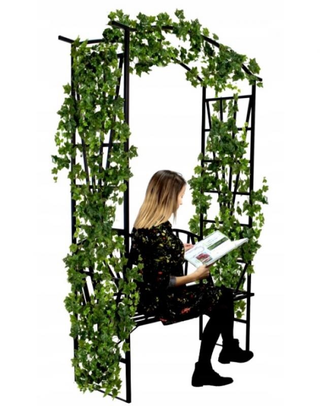 Tuinpergola met bank - 110x50x206cm